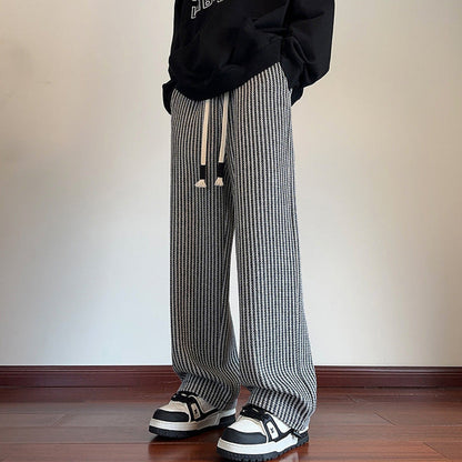 XAVIERA - Pantalones FELPA MODERNI de rayas