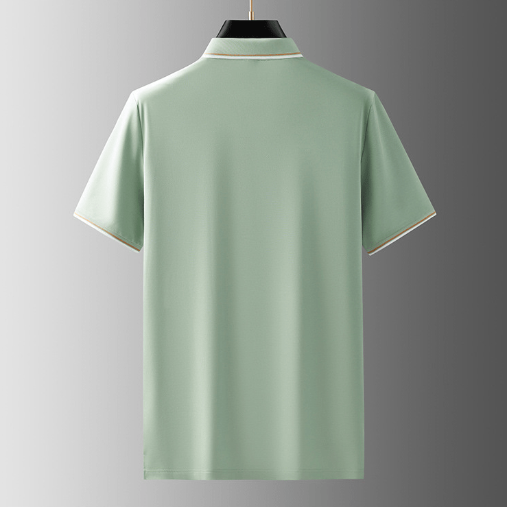 Antoine - Polo suave de seta