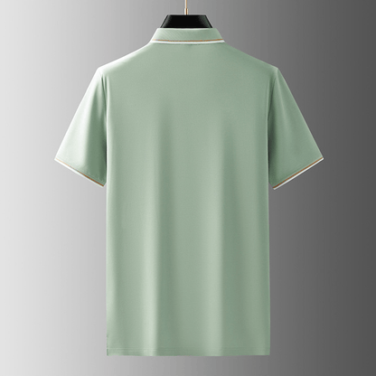 Antoine - Polo suave de seta