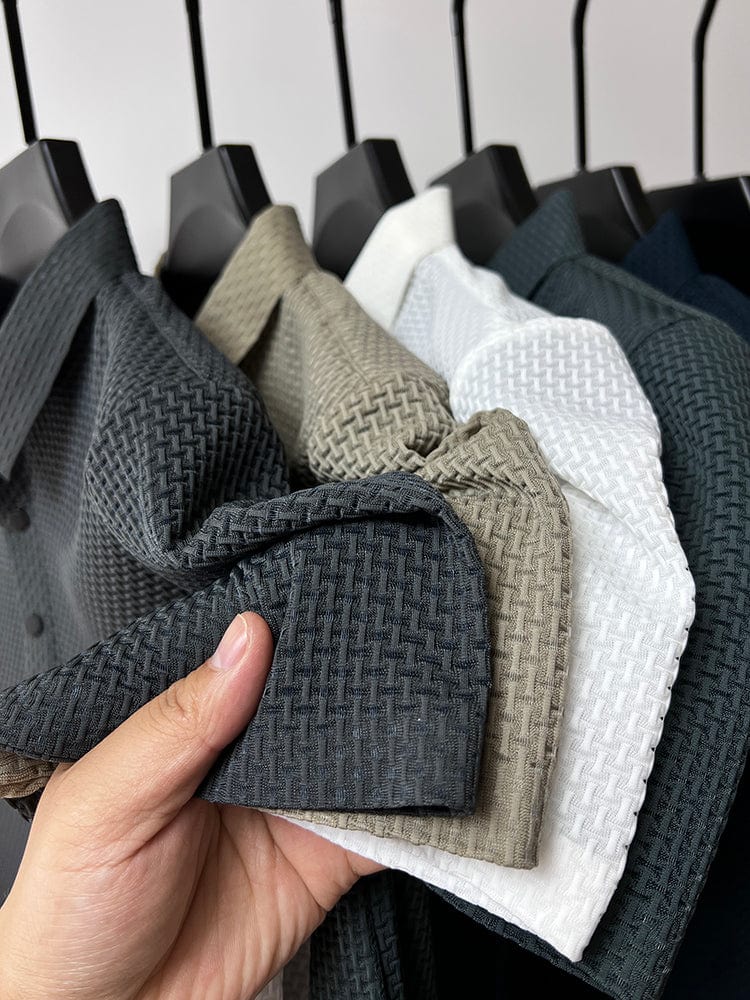 Davanté - Camiseta elegante y texturizada per hombre