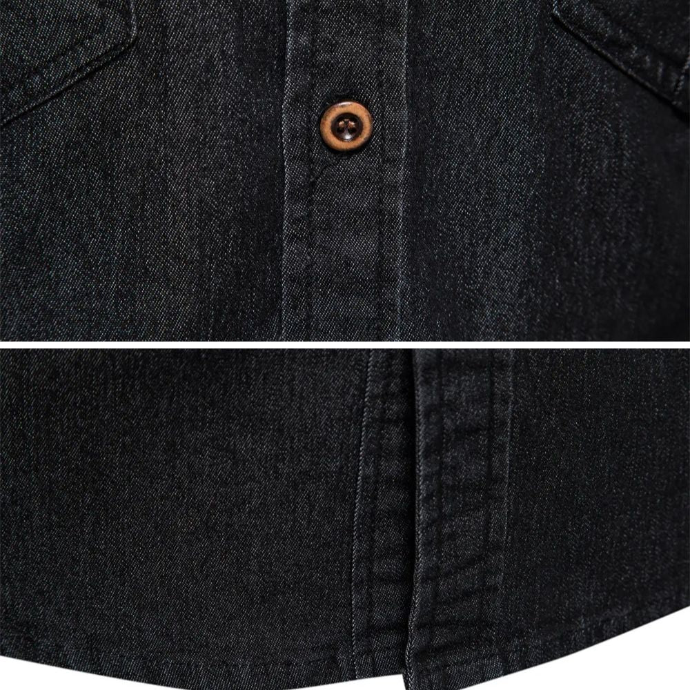 Lorenzo - Camisa de denim di Algodón