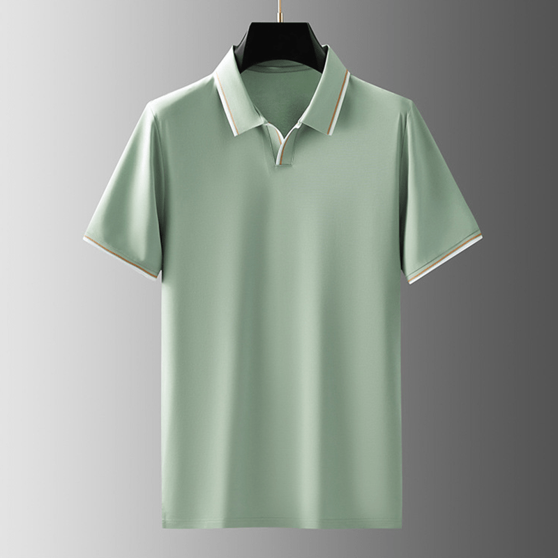 Antoine - Polo suave de seta