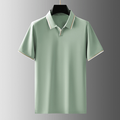 Antoine - Polo suave de seta