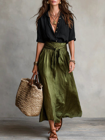 Negro/verde