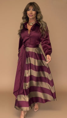 Celia - Vestido camisero con cinturón