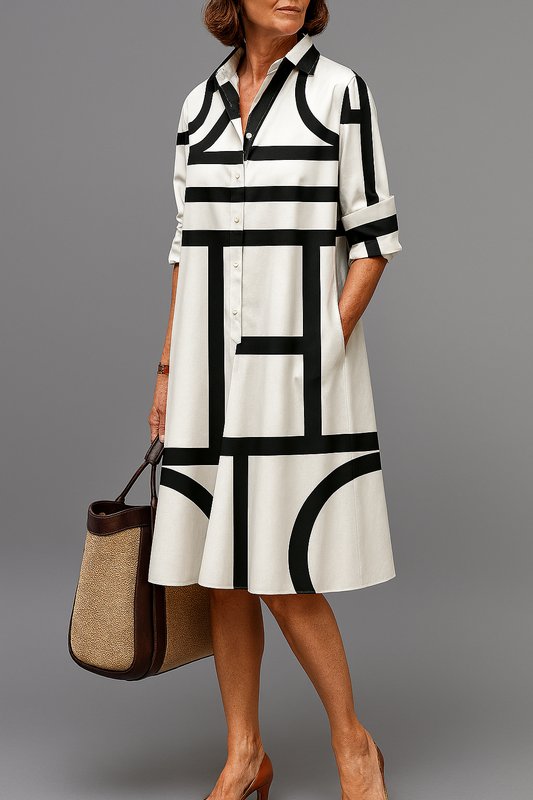 Ellie - Vestido midi elegante y refinado