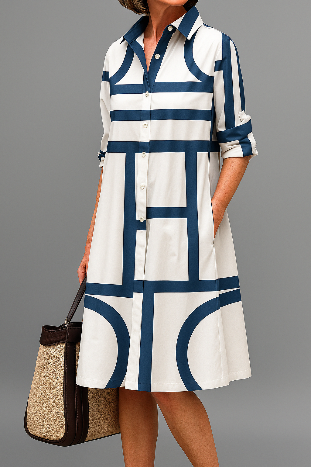 Sienna - Vestido midi elegante