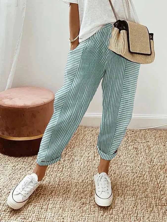 Lola - Pantalones Estivi casual de Vestibilità Larga