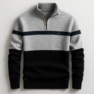 Gris y Azul Navy