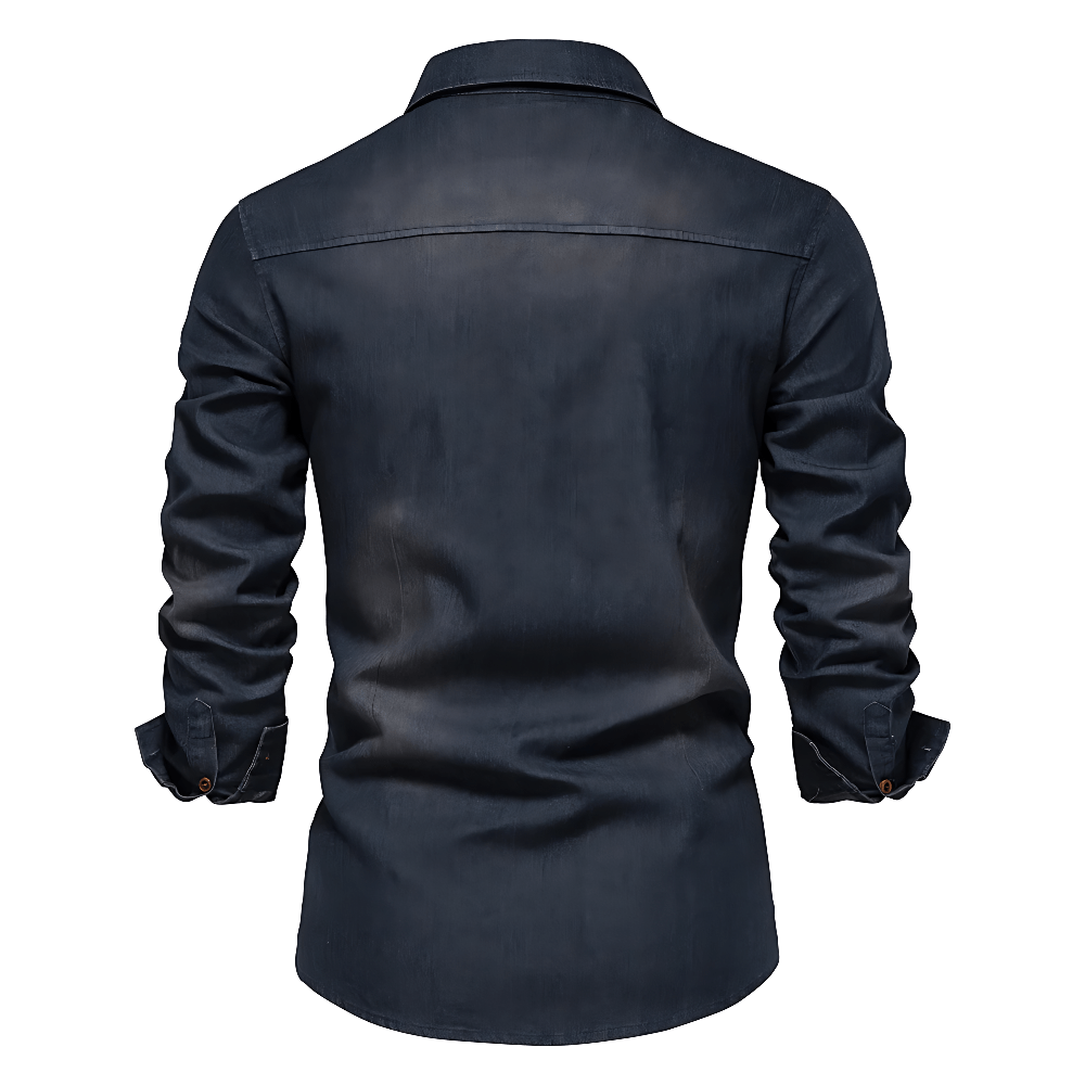 Lorenzo - Camisa de denim di Algodón