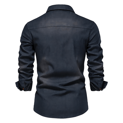 Lorenzo - Camisa de denim di Algodón