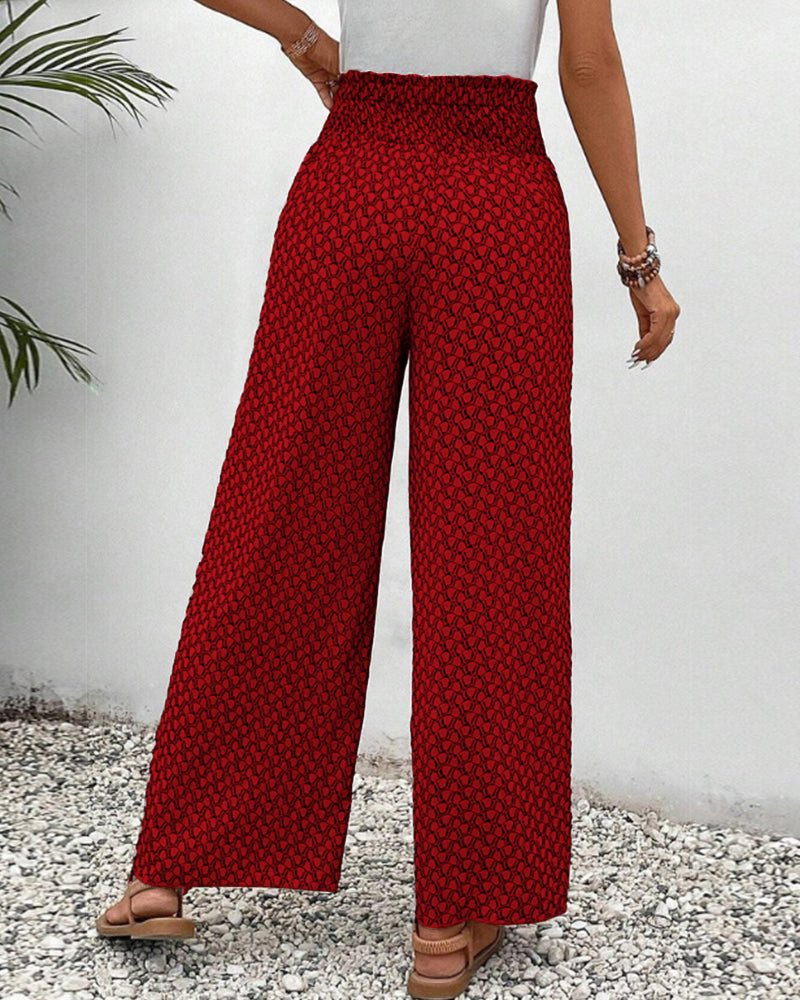 LUNARA - Pantalones de pierna ancha PER DONNE