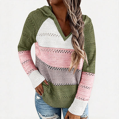 Aurora - Sudadera de punto calado