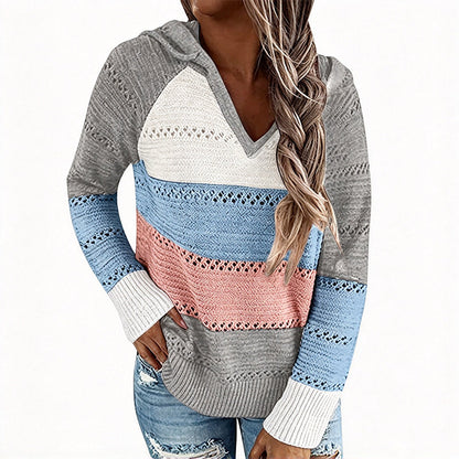 Aurora - Sudadera de punto calado