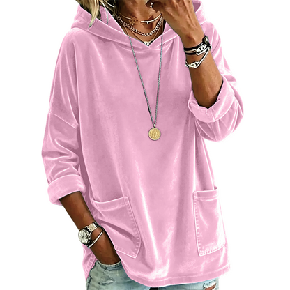 Vanesa - Sudadera de terciopelo