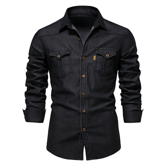 Lorenzo - Camisa de denim di Algodón