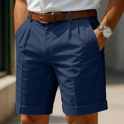 Hugo - Bermudas plisadas de verano
